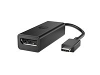 HP G2 - Videokort - USB-C till DisplayPort - svart 8Y8Y1AA