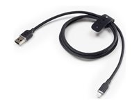 mophie charge stream - Lightning-kabel - USB hane till Lightning hane - 1 m - vit - USB Power Delivery (12W) 409912822