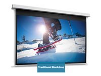 Da-Lite DescenderPro - Projektorduk - takmontering - motoriserad - 230 V - 103.54" (263 cm) - 4:3 - Matte White - RAL 9016 10106739
