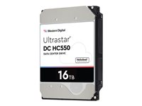 WD Ultrastar DC HC550 WUH721816AL5204 - Hårddisk - 16 TB - inbyggd - 3.5" - SAS 12Gb/s - 7200 rpm - buffert: 512 MB 0F38357