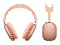 Apple AirPods Max - 2a generation - hörlurar med mikrofon - fullstorlek - Bluetooth - trådlös - aktiv brusradering - orange MWW73DN/A