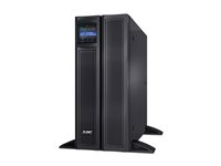 APC Smart-UPS X 3000VA Short Depth Tower/Rack LCD - UPS (rackmonterbar/extern) - AC 208 V - 2700 Watt - 3000 VA - 1-fas - RS-232, USB - utgångskontakter: 11 - 4U - svart SMX3000HVT