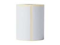 Brother - Vit - 76 x 44 mm 400 etikett (er) (1 rulle/rullar x 400 matrisskurna etiketter (paket om 8) - för Brother TD-4410D, TD-4420DN, TD-4520DN, TD-4550DNWB; RuggedJet RJ-3150 BDE1J044076066