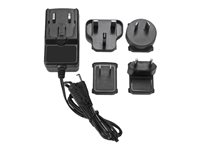 StarTech.com DC Power Adapter - 12V, 2A - Universal Replacement Power Adapter (NA, EU, UK, AU) (SVA12M2NEUA) - Strömadapter - AC 100-240 V - för P/N: RKPNLLT, S351BMU33ET, S351BMU33ETG, SV431DL2DU3A, SV431DPDDUA2, SV431DPUA2 SVA12M2NEUA