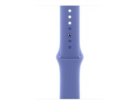 Apple - Band för smart klocka - 46mm - M/L (passar handleder på 160 - 210 mm) - vintergröna MDT84ZM/A