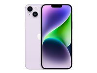 Apple iPhone 14 Plus - 5G smartphone - dual-SIM / Internminne 128 GB - OLED-skärm - 6.7" - 2778 x 1284 pixlar - 2 bakre kameror 12 MP, 12 MP - front camera 12 MP - lila MQ503QN/A