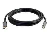 C2G Select Series 20ft High Speed HDMI Cable with Ethernet - 4K HDMI Cable - In-Wall CL2 Rated - M/M - HDMI-kabel med Ethernet - HDMI hane till HDMI hane - 6.1 m - skärmad - svart - stöd för 4K 50632