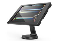 Compulocks iPad Pro M4 13" (2024), Apex Enclosure Mast Stand - Monteringssats (ställ, hölje) - för surfplatta - låsbar - metallram - svart - skärmstorlek: 13" - bänk, fristående - för Apple 13-inch iPad Pro (M4) 333B13PAPX4B