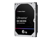 WD Ultrastar DC HC310 HUS726T6TALN6L4 - Hårddisk - 6 TB - inbyggd - 3.5" - SATA 6Gb/s - 7200 rpm - buffert: 256 MB 0B35946