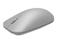 Microsoft Surface Mouse - Mus - höger- och vänsterhänta - optisk - trådlös - Bluetooth 4.0 - grå - kommersiell - för Surface Pro 7 3YR-00003