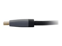C2G 1m (3ft) HDMI Cable with Ethernet - High Speed CL2 In-Wall Rated - M/M - HDMI-kabel med Ethernet - HDMI hane till HDMI hane - 1 m - skärmad - svart 42520