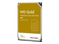 WD Gold DC HA750 Enterprise Class SATA HDD WD141KRYZ - Hårddisk - 14 TB - inbyggd - 3.5" - SATA 6Gb/s - 7200 rpm - buffert: 512 MB WD141KRYZ
