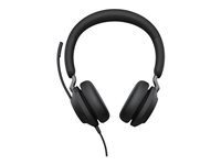 Jabra Evolve2 40 SE MS Stereo - Headset - på örat - kabelansluten - USB-A - ljudisolerande - Certifierad för Microsoft-teams 24189-999-999