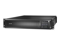 APC Smart-UPS X 2200 Rack/Tower LCD - UPS (rackmonterbar/extern) - AC 208/240 V - 1980 Watt - 2200 VA - 1-fas - Ethernet 10/100, RS-232, USB - utgångskontakter: 11 - 2U - svart - med APC UPS Network Management Card SMX2200R2HVNC