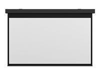 Multibrackets M Motorized Projection Screen Black Edition - Projektorduk - takmontering - motoriserad - 77" (196 cm) - 16:9 - Matte White - svart 7350022733978
