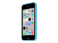 Apple - Fodral för mobiltelefon - silikon - blå MF035ZM/A