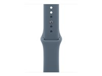 Apple - Band för smart klocka - 40mm - storlek M/L - ankare blå - för Watch Hermès Series 7, Hermès Series 9, SE 3, Series 10, Series 11, Series 8, Series 9 MFFW4ZM/A