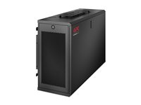 APC NetShelter WX AR106VI - Skåp - väggmontering - svart - 6U - 19" AR106VI