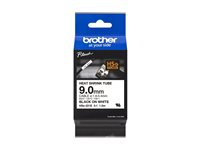 Brother HSe-221E - Svart på vitt - Rulle (0,9 cm x 1,5 m) 1 kassett(er) hängande låda - rörtejp för värmekrympning - för P-Touch PT-D800W, PT-E550WVP, PT-P700, PT-P750W, PT-P900W, PT-P950NW HSE221E