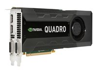 NVIDIA Quadro K5000 - Grafikkort - Quadro K5000 - 4 GB GDDR5 - PCIe 2.0 x16 - 2 x DVI, 2 x DisplayPort - Smart Buy - för Workstation Z420, Z620, Z820 C2J95AT