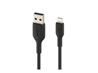 Belkin BoostCharge - Lightning-kabel - Lightning hane till USB hane - 2 m - svart CAA001BT2MBK