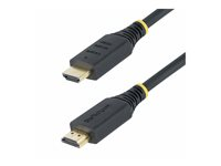 StarTech.com 3m (10ft) Premium Certified High Speed HDMI Cable, 4K60Hz - Premium hög hastighet - HDMI-kabel med Ethernet - HDMI hane till HDMI hane - 3 m - svart - passiv, 4K60Hz stöd HDMI2-CABLE-4K60-3M