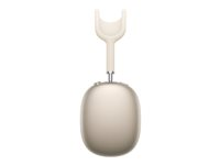 Apple AirPods Max - 2a generation - hörlurar med mikrofon - fullstorlek - Bluetooth - trådlös - aktiv brusradering - starlight MWW53DN/A