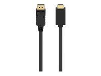 Belkin 6ft DisplayPort to HDMI Cable, M/M, 4k - Adapterkabel - DisplayPort hane till HDMI hane - 1.8 m - skärmad - för P/N: F4U097tt, F4U109tt F2CD001B06-E