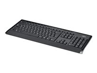 Fujitsu KB910 - Tangentbord - bakgrundsbelyst - USB - nordisk - svart - för ESPRIMO D556, E400, P556, P710, P756, P756 E94, P910, Q900; PRIMERGY MX130 S2 S26381-K562-L454