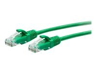 C2G 15ft (4.5m) Cat6a Snagless Unshielded (UTP) Slim Ethernet Network Patch Cable - Green - Patch-kabel - RJ-45 (hane) till RJ-45 (hane) - 4.5 m - 4.8 mm - UTP - CAT 6a - hakfri, formpressad - grön C2G30158