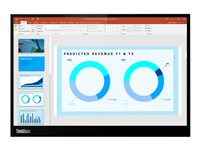 Lenovo ThinkVision M14d - LED-skärm - 14" 63AAUAT6WL