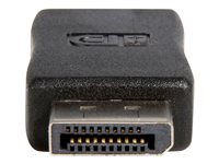 StarTech.com DisplayPort to HDMI Adapter – 1920x1200 – DP (M) to HDMI (F) Converter for Your Computer Monitor or Display (DP2HDMIADAP) - Videokort - DisplayPort hane till HDMI hona - för P/N: DPPNLFM3, DPPNLFM3PW DP2HDMIADAP