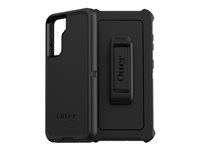 OtterBox Defender Series - ProPack Packaging - baksidesskydd för mobiltelefon - robust - polykarbonat, syntetiskt gummi - svart - för Samsung Galaxy S21 5G 77-81896