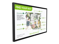 Philips 55BDL3751T - 55" Diagonal klass Interactive 3000 Series LED-bakgrundsbelyst LCD-skärm - digital skyltning - med pekskärm (multitouch) - Android - 4K UHD (2160p) 3840 x 2160 - svart 55BDL3751T/00