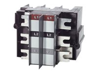 APC - Kretsbrytaradapter - AC 480 V - 3-fas - utgångskontakter: 1 - för P/N: SY100K250D, SY125K250D, SY125K250D-NB, SY125K500D, SY125K500D-NB, SY150K250D PD3PADAPT3
