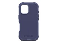 OtterBox Defender Series - Baksidesskydd för mobiltelefon - MagSafe-kompatibilitet - silikon - denver skymningslila - för Apple iPhone 16 77-95965