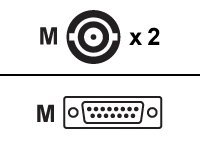 Cisco - Nätverkskabel - BNC (hane) till 15 pin D-Sub (DB-15) (hane) - 5 m - för Cisco 3662, 3662 VPN Bundle CAB-E1-BNC=