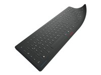 CHERRY STREAM PROTECT MEMBRANE - Tangentbordsskydd - Pan-Nordisk layout, 105 + 10 tangenter - svart - för STREAM KEYBOARD, KEYBOARD WIRELESS 61510022