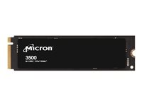 Micron 3500 - SSD - 2 TB - inbyggd - M.2 2280 - PCIe 4.0 x4 (NVMe) MTFDKBA2T0TGD-1BK1AABYYR