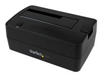 StarTech.com USB 3.1-dockningsstation (10 Gbps) med ett fack för 2,5/3,5 inch SATA SSD/HDD - Kontrollerkort - 2.5", 3.5" - USB 3.1 (Gen 2) - svart SDOCKU313