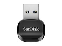 SanDisk QuickFlow - Kortläsare (microSD, microSDHC, microSDHC UHS-I, microSDXC, microSDXC UHS-I) - USB 3.2 Gen 1 SDDR-B731-GN6NN