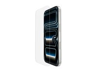 Belkin ScreenForce InvisiGlass - Skärmskydd för mobiltelefon - 2.5D - glas - klar - för Apple iPhone 17 Pro OVA238HQ
