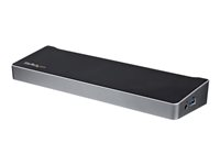 StarTech.com USB 3.0-dockningsstation för trippelskärmar - 1x HDMI - 2x DisplayPort - Dockningsstation - USB - 1GbE - för P/N: ARMBARTRIO2, ARMTRIO, LTLOCK USB3DOCKH2DP