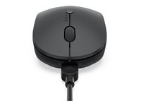 Lenovo Multi-Device - X9 Edition - mus - höger- och vänsterhänta - optisk - 4 knappar - trådlös - 2.4 GHz, Bluetooth 5.0 - USB-C trådlös mottagare - åskgrå (överdel), thunder black (underdel) - brun låda 4Y51R29290