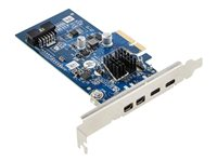 HP - Thunderbolt-adapter - PCIe x4 låg profil - Thunderbolt 4 x 2 - för Workstation Z4 G5, Z6 G5, Z8 Fury G5, Z8 G5 340L1AA