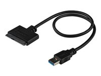 StarTech.com SATA to USB Cable - USB 3.0 to 2.5" SATA III Hard Drive Adapter - External Converter for SSD/HDD Data Transfer (USB3S2SAT3CB) - Kontrollerkort - 2.5" - SATA 6Gb/s - USB 3.0 USB3S2SAT3CB