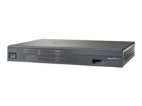 Cisco 888 G.SHDSL Router with ISDN backup - Router - DSL-modem 4-ports-switch WAN-portar: 2 CISCO888-SEC-K9