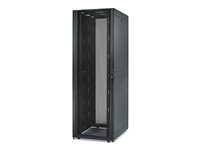 APC NetShelter SX Enclosure with Sides - Rack - svart - 42U - TAA-kompatibel - för P/N: SMT2200I2U-BR, SRT1000XLA, SRT1500XLA, SRT2200XLA, SRT3000XLA, SRT3000XLAUS AR3150