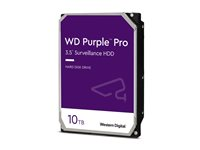 WD Purple Pro WD102PURP - Hårddisk - 10 TB - inbyggd - 3.5" - SATA 6Gb/s - 7200 rpm - buffert: 512 MB WD102PURP
