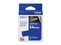 Brother TZe-PR955 - Vit utskrift på premium, glitter silver - Rulle ( 2,4 cm x 8 m) 1 kassett(er) bandlaminat - för Brother PT-H110, H200; P-Touch PT-D210, D800, E550, H110, H200; P-Touch Cube Pro PT-P910 TZEPR955